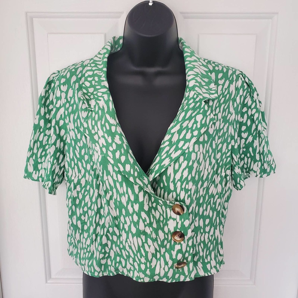ASOS animal print top size 8